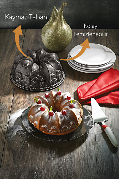 RSS Lav Döküm Taç Kek Kalıbı 23cm