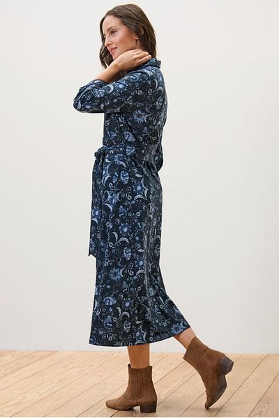 Tchibo Women Floral Print Maxi Dress, Multicolor