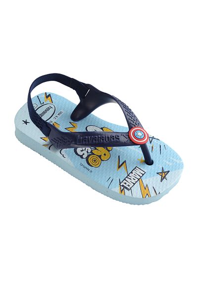 Havaianas Baby Marvel Flip Flops - Blue Water