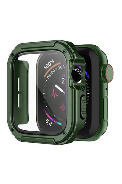 Lito Carcasă Apple Watch 1/2/3 38mm + Folie, Watch Armor, X759, Verde