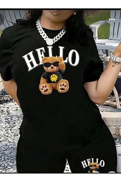 JANSO GROUP - Women's Cotton Tshirt Printed Large Size