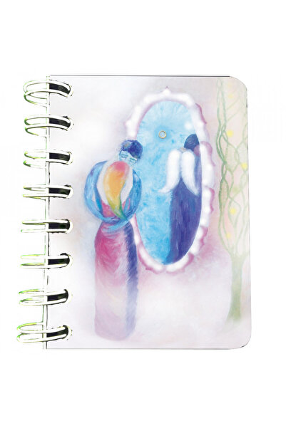 Editura Soapta stelelor Carnet cu spira Oglinda adevarului, 7 x 10 cm, 75 foi...