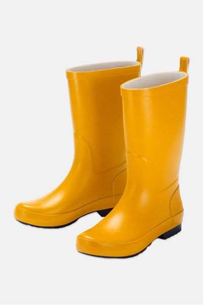 Tchibo Kids Boy Slip On Rain Boots, Yellow