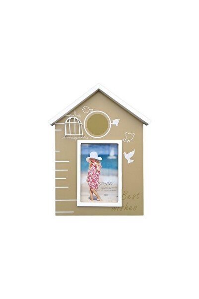 BV Photo Frame in the Shape of a House with a Birdcage 24x31 cm