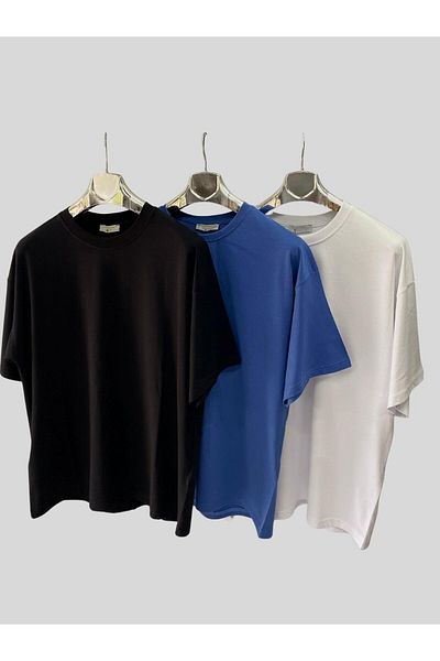 Afri Women'S/Men's Unisex Oversize 3-Piece T-Shirt