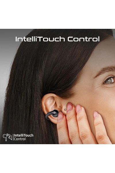 Promate AudioFit™ Open Ear Clip On TWS Earbuds IntelliTouch