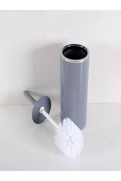 Prima Nova Lenox Glossy Finish Durable Plastic Toilet Brush and Holder