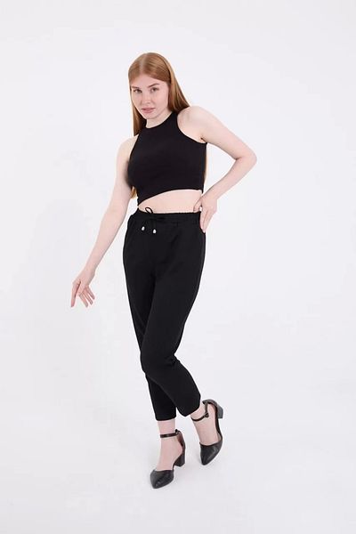 MODA Women's Full Mold Basic Tracksuit Trousers - Black