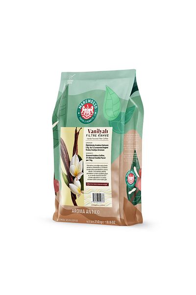 Mare Mosso Caffe ê Vendite Vanilla Flavored Filter Coffee 250 Gr.