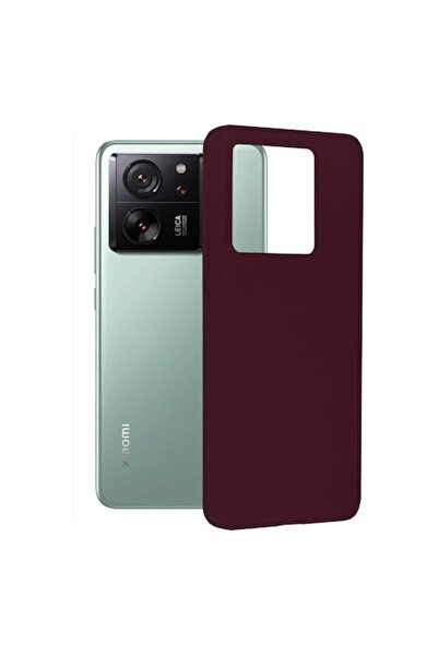 OEM Θήκη για Xiaomi 13T/13T Pro, Σιλικόνη με μαλακή άκρη, O43, Μωβ-δαμασκηνί