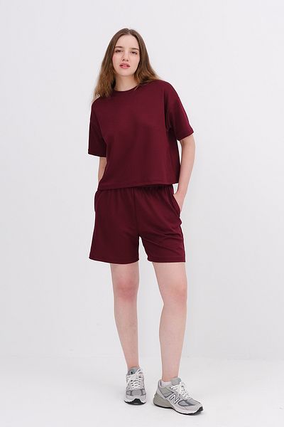 Addax Modal Suit with Bottom-Top Shorts Tkm3345