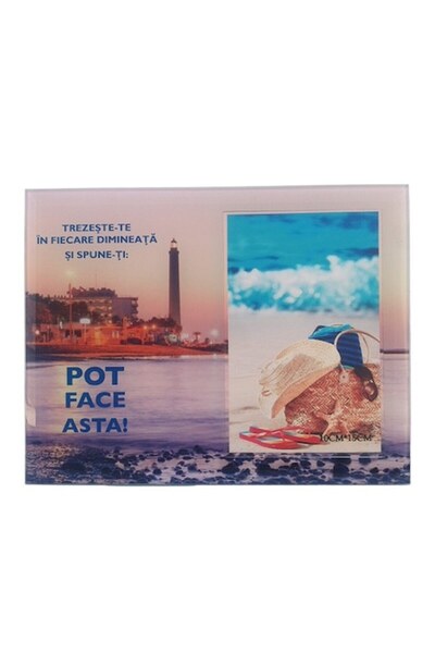 OEM Photo Frame, Glass, Motivational Messages, 10x15cm, Multicolor, M2