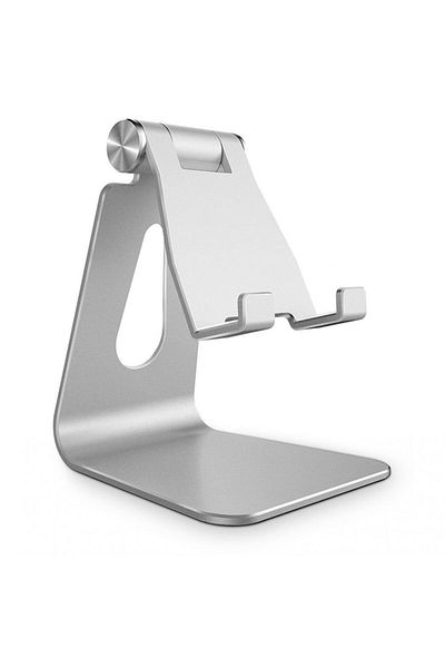Techsuit Suport Birou Telefon/Tableta, Folding, X1065, Silver