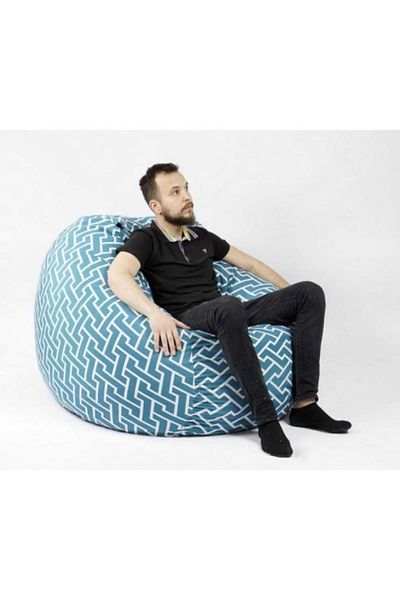 Pufrelax Fotoliu King Size, Material Textil - Zippity Turquoise