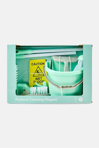 Ton O' Fun 11 Piece Pretend Cleaning Playset