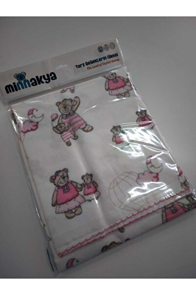 minnakya بطانية أطفال من الفلانيل بطبقة واحدة مقاس 80*90 متعددة الأغراض