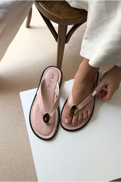 Mupa Shoes Γυναικείες Παντόφλες ΡΟΖ
