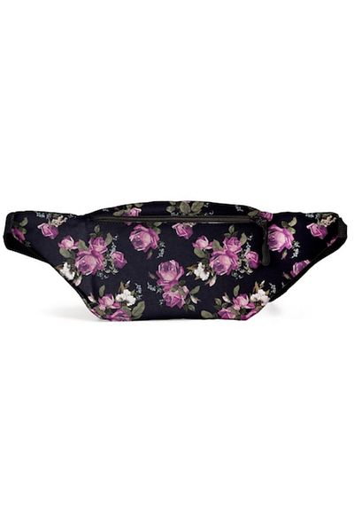 OEM Borseta unisex marime universala, Roses, multicolora