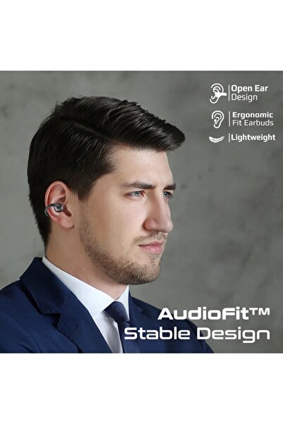 Promate AudioFit™ Open Ear Clip On TWS Earbuds IntelliTouch
