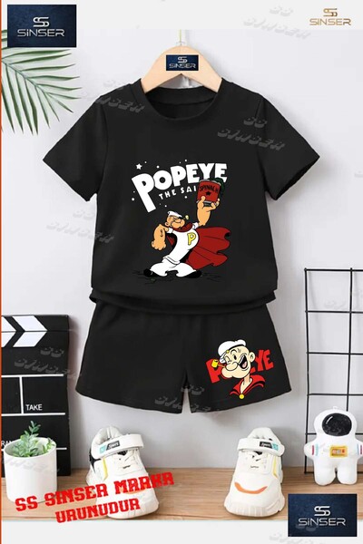 SS SİNSER Tricou cu gât rotund cu imprimeu special „BASIC KING RED CAPE” pent...