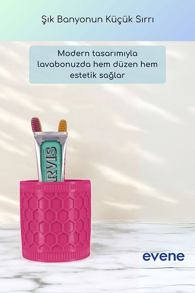 Evene Θήκη οδοντόβουρτσας Βάση οδοντόβουρτσας Βάση οδοντόβουρτσας Φούξια Χρώμα Μοντέλο 81