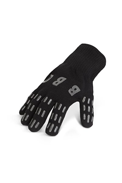 CLICK Mănuși BBQ rezistente la căldură, BBQ 250°C, negre