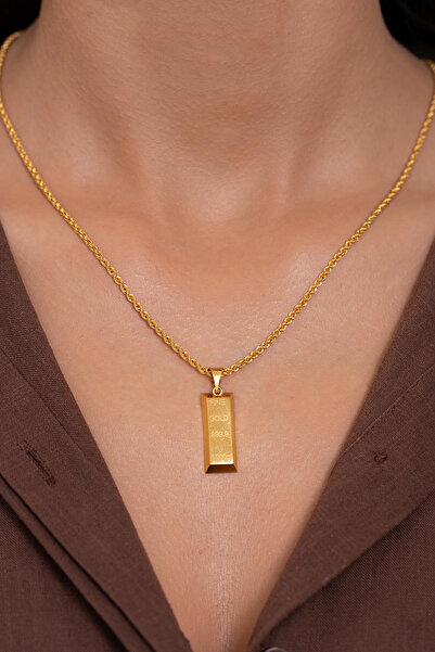 Bayar Gold 22 Ayar Altın Külçe Kolye