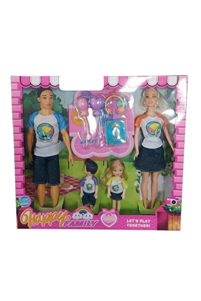 rexa مجموعة لعب الدمى العائلية الكاملة - متعة لعب الأدوار الخيالية