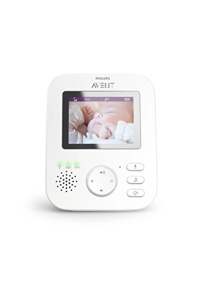 Philips Avent Video monitor bebelusi, Philips Avent, Ecran LCD 2 7 inch, Cu sonorizare si vizibilitate clare