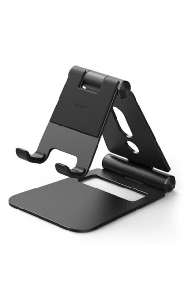 Bibilel Suport de birou pentru/tabletă, aluminiu, super pliabil, T843, negru