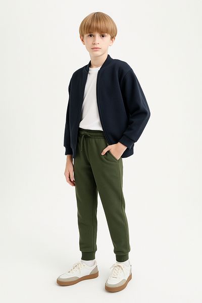 AHENGİM Σχολικό αθλητικό παντελόνι για αγόρι Basic Jogger Leg AK-2350