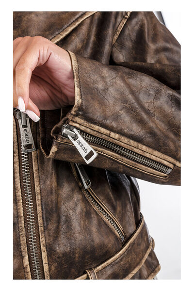 Guess Deri Ceket Mont W5YL04WHDI0