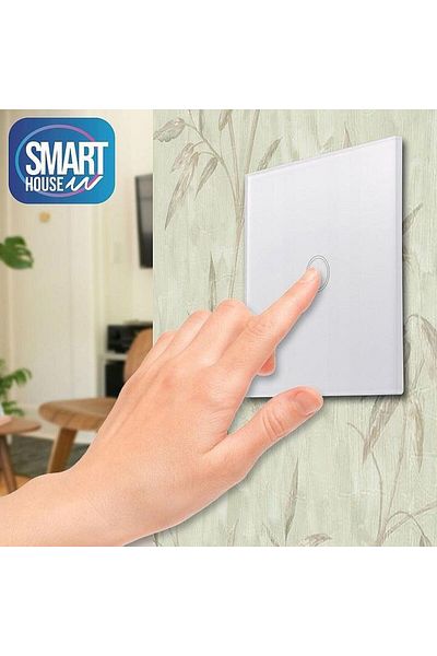 MasterLED Telecomandă pentru întrerupător inteligent cu control tactil, iluminare, 433 Mhz, IP45