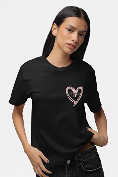 ArtYus Unisex Ανδρικό/Γυναικείο Μπλουζάκι Love Colorful με τύπωμα oversized Β...