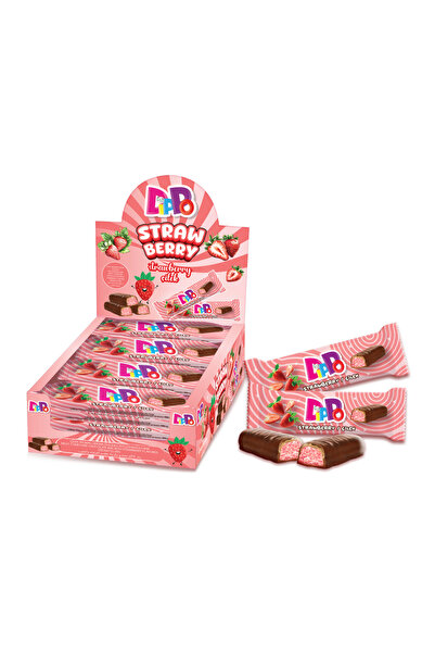 ZİRVE ÇİKOLATA DİPPO ÇİLEK & DOLGULU BAR 20 GR - 24 Adet (1 Display )