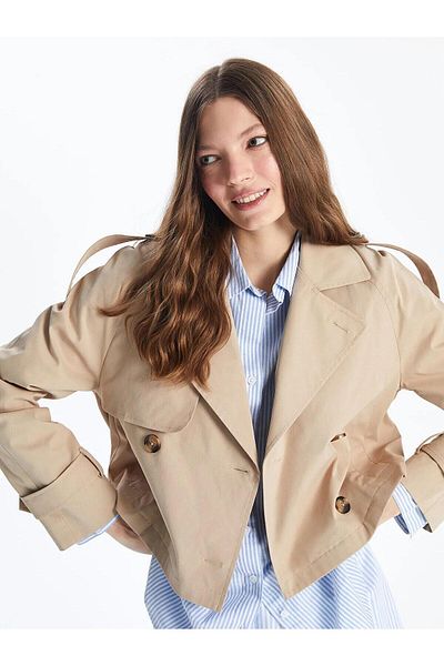 LC Waikiki XSIDE Trench pentru femei cu guler de haină (W5)