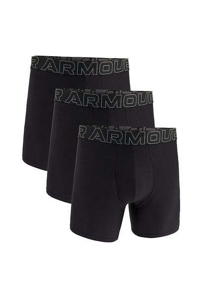 Under Armour Set de boxeri cu talie cu logo 174111 - 3 bucăți, Negru, 3XL