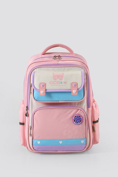 ÇÇS Waterproof Fabric Children's Multi-Eye Orthopedic Backpack School Bag 51917