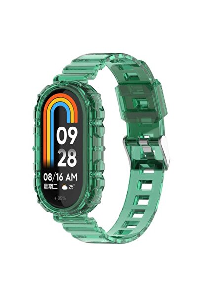 Techsuit Curea pentru Xiaomi Mi Band 8/8 NFC, Watchband, X41, Green