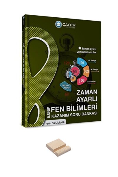 Çanta Yayınları LGS 8. Sınıf Fen Bilimleri Zaman Ayarlı Kazanım Soru Bankası ...