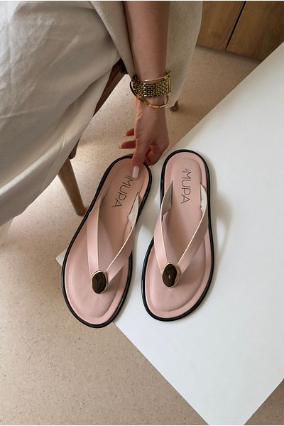 Mupa Shoes Γυναικείες Παντόφλες ΡΟΖ