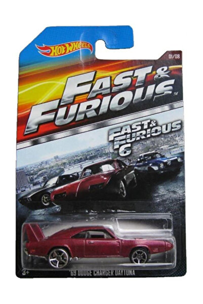 HOT WHEELS '69 Dodge Charger Daytona (1/64) Fast & Furious - 2015 Serisi