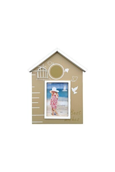 BV Photo Frame in the Shape of a House with a Birdcage 24x31 cm