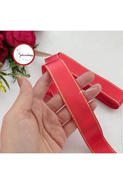Gelincimherşey 3 cm Glitter Satin Ribbon