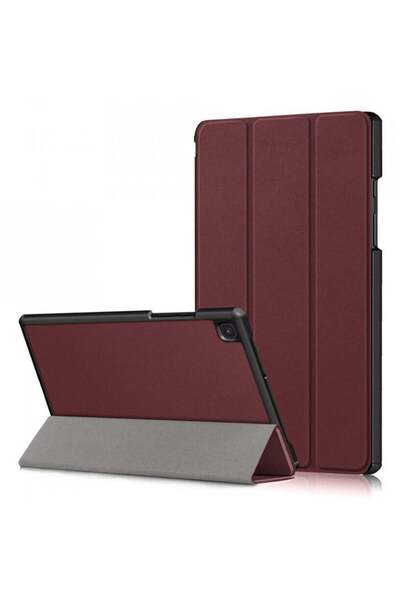 Techsuit FoldPro Case for Samsung Galaxy Tab A7 10.4 (2020, 2022) - Dark Red