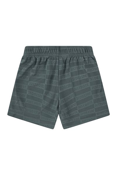 Nike Dri-FIT Just Do It All Over Printed Textured Shorts - Vintage Green