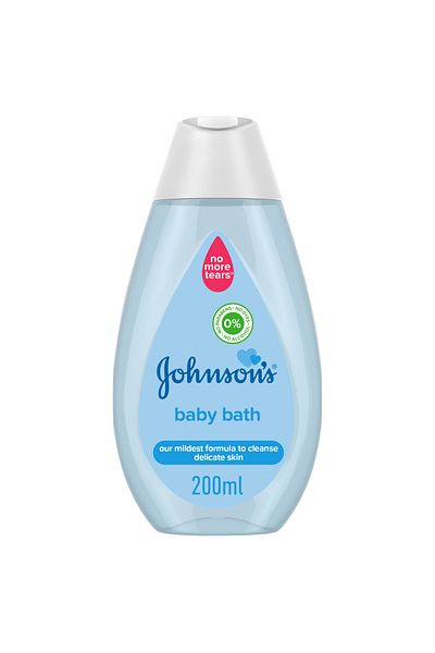 Johnson Johnson's baby bath