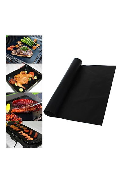 CLICK Grătar antiaderent din folie pentru grătar, reutilizabil, cu suprafață netedă, 400 x 330 mm