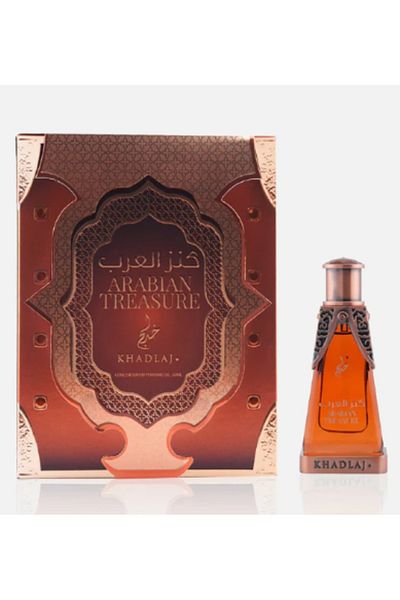 Khadlaj Arabian Teasure Perfume Oil Concentrate, Unisex, 20 ml