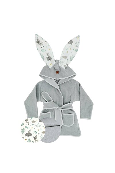 MimiNu Halat de baie, MimiNu, Cu urechi, 5 - 7 ani, Moale, Cu buzunare, Cu co...